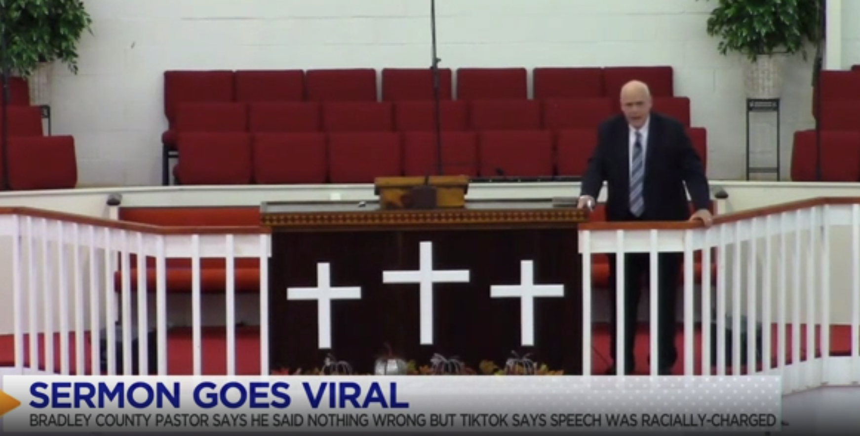 Tennessee pastor's sermon goes viral after using racially divisive language